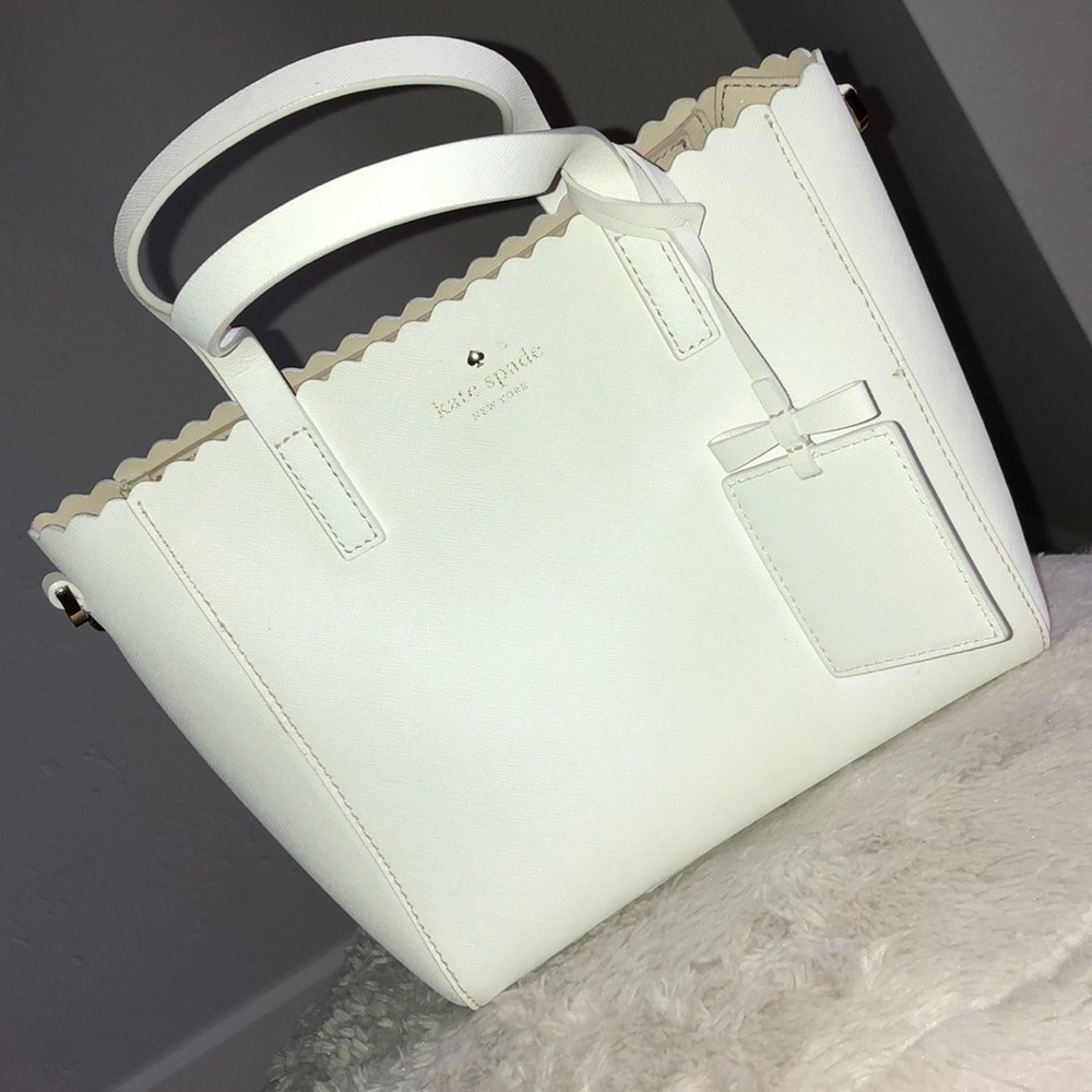 Kate Spade small-medium white purse